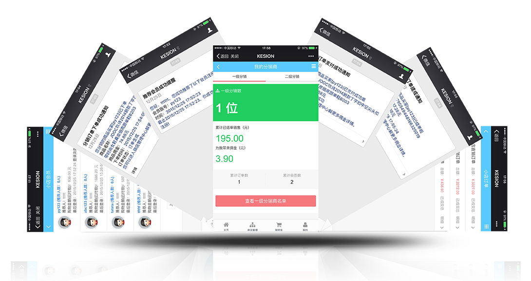 【新品上市】KESION微分销系统助您快速开店拓展销售新渠道，轻松开启移动分销时代！ 第 3 张